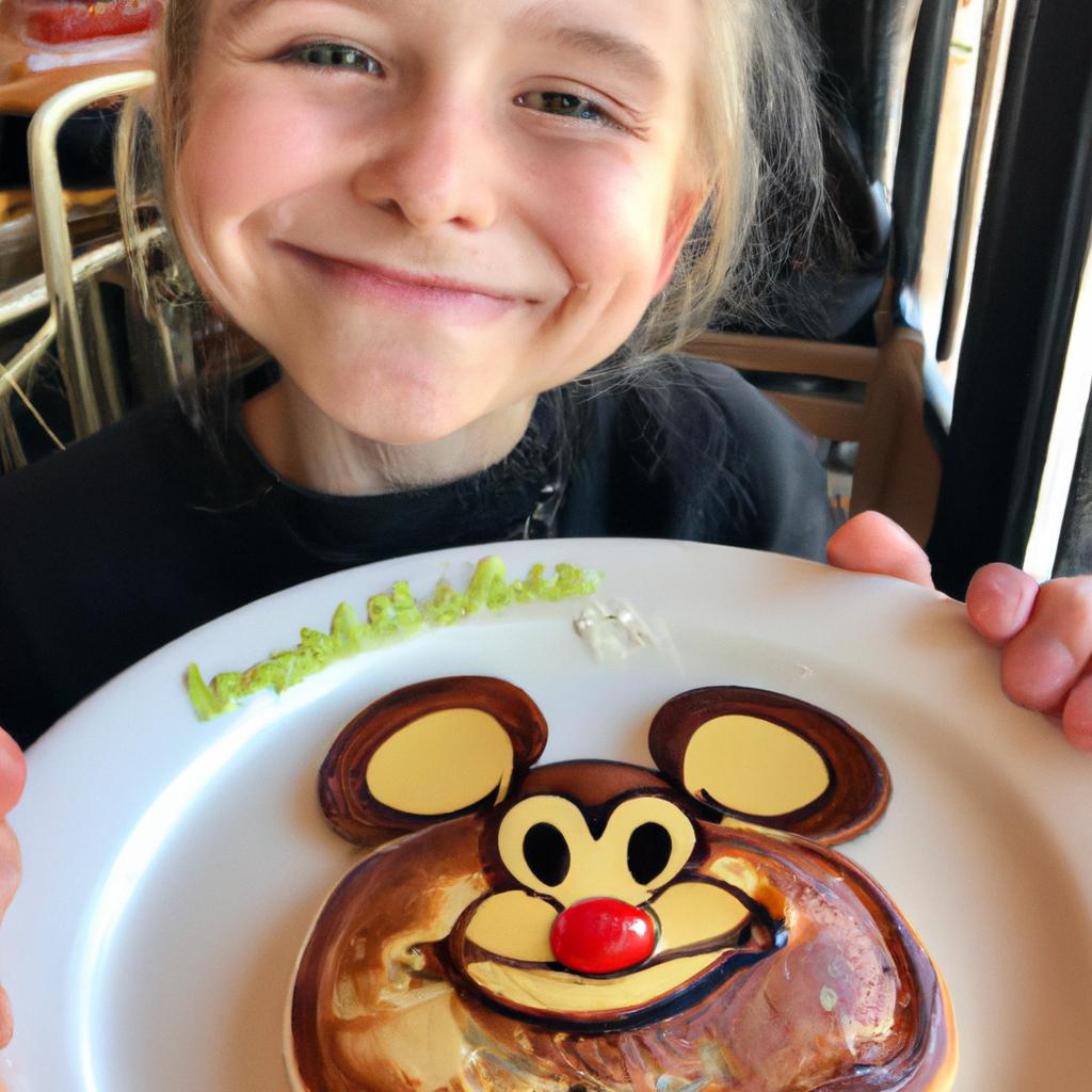 Making Mickey Mouse pancakes is a fun activity for families to enjoy together