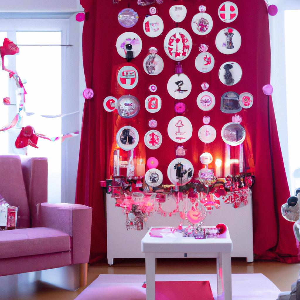 Adding festive cheer to the living room with a Minnie Mouse advent calendar