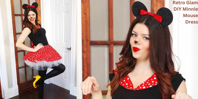 Retro Glam DIY Minnie Mouse Dress