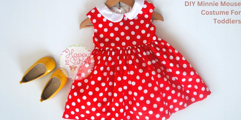 DIY Minnie Mouse Costume For Toddlers