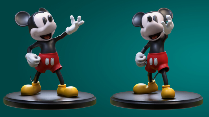 How To Find The Perfect Mickey Mouse 3D Model?