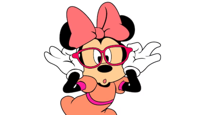 Minnie Mouse with Glasses