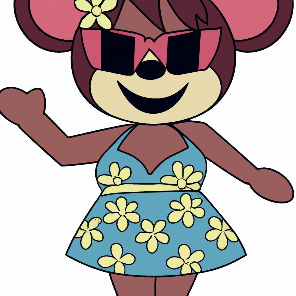 Full Body Minnie Mouse Svg
