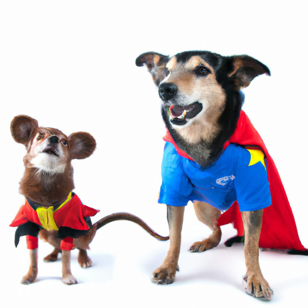 These two best friends are ready to save the day as the most unique superhero duo.