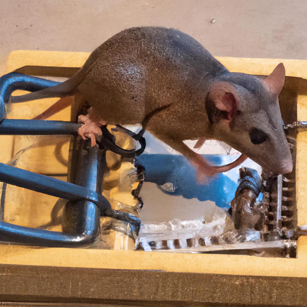 The T Rex mouse trap is highly effective in catching mice