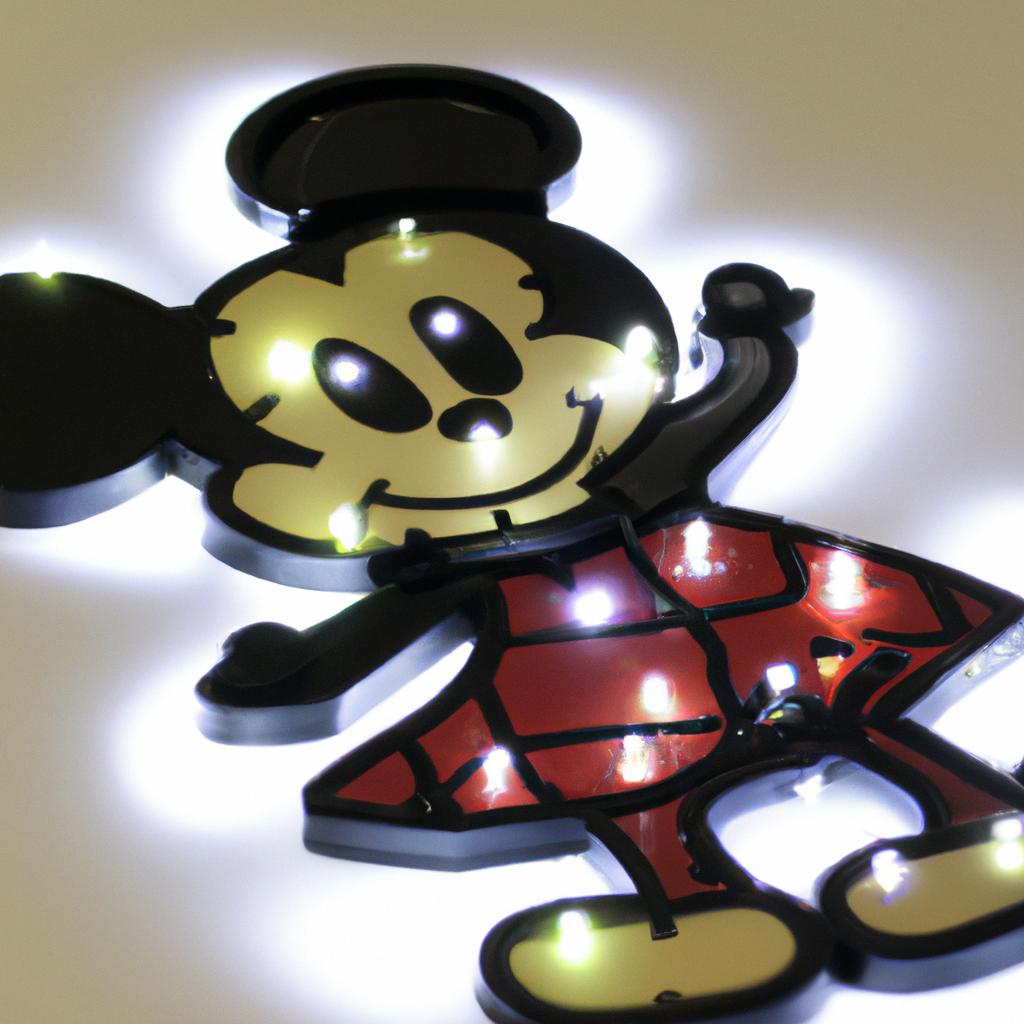 Add some excitement to your puzzle collection with this 3D Minnie Mouse puzzle with lights