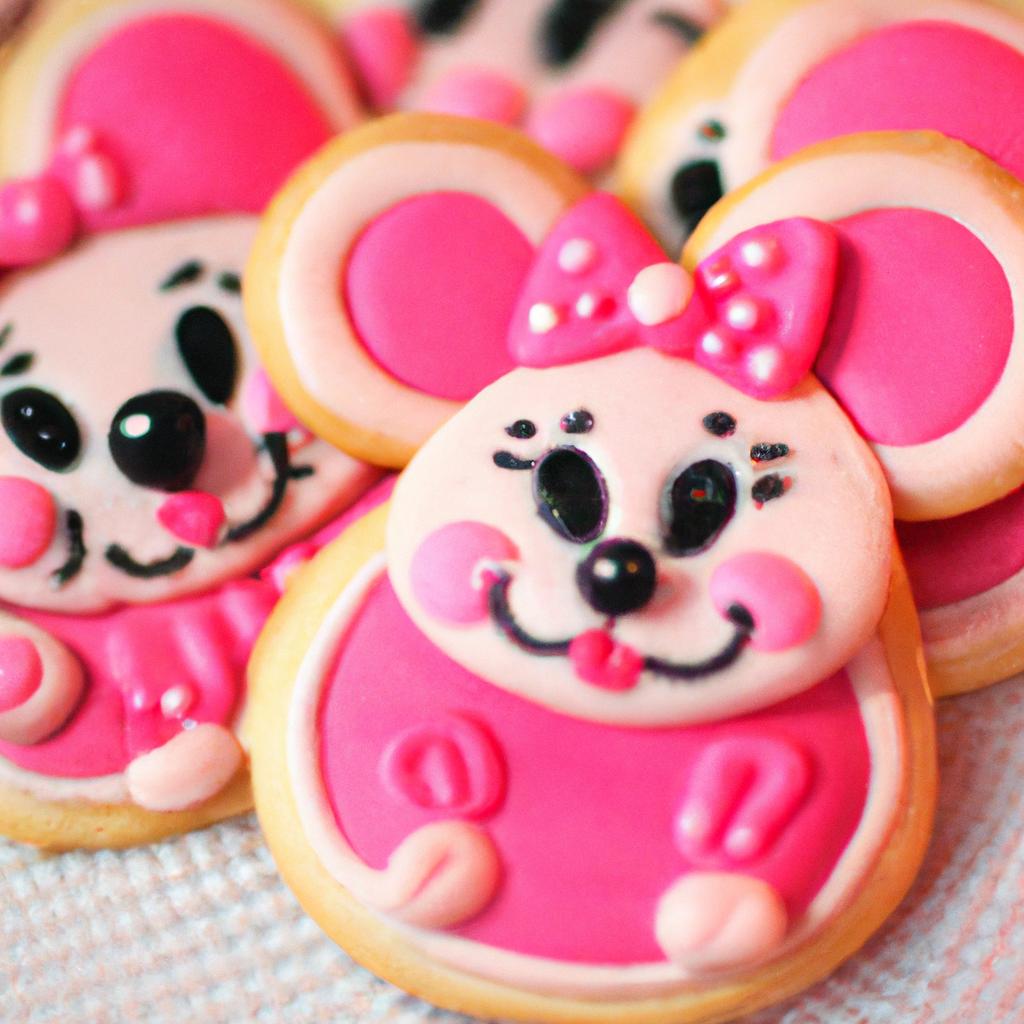Get creative with your cookie decorating and try making Minnie Mouse sugar cookies
