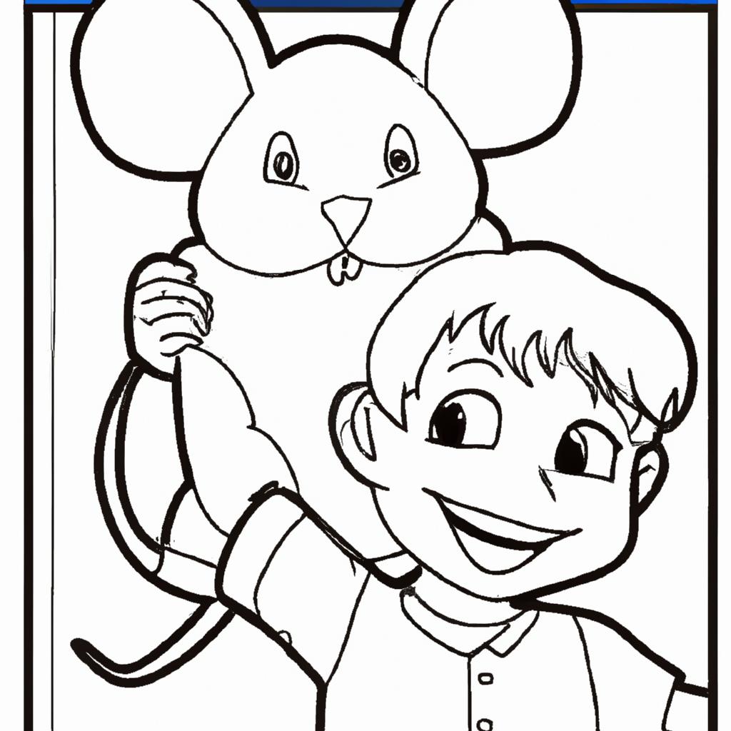 Coloring cute mouse pages can be a rewarding and confidence-boosting activity for kids!