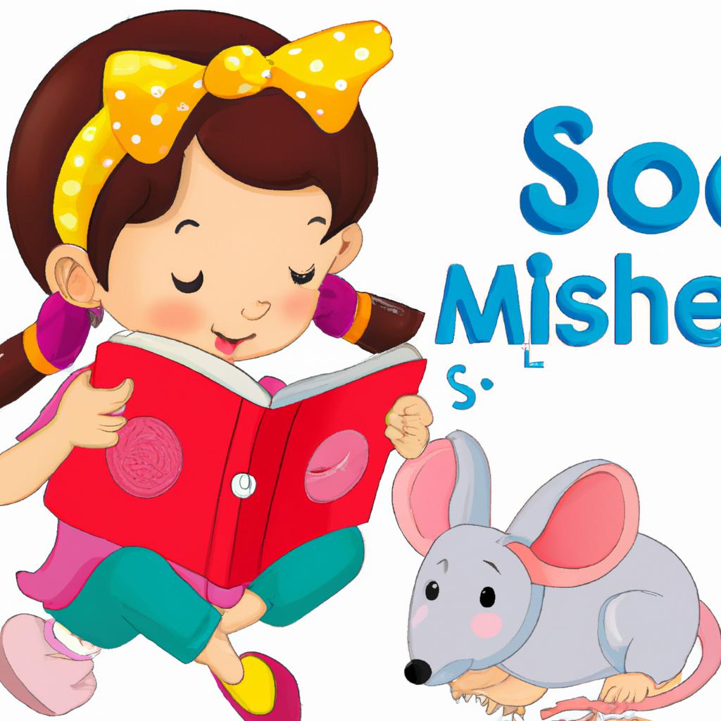 Children develop their literacy skills with the help of Sophie Mouse books.