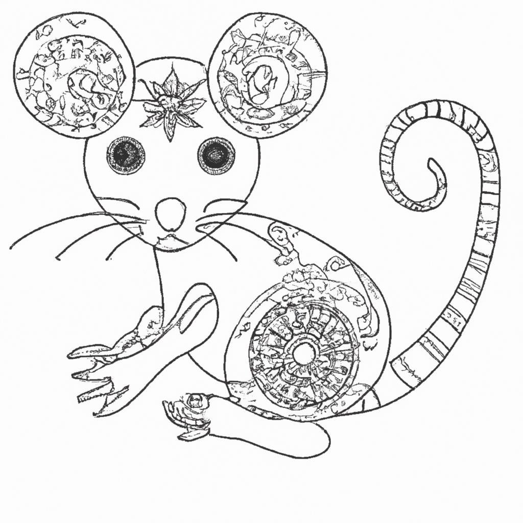 With a little creativity and attention to detail, a cute mouse coloring page can turn into a beautiful work of art!