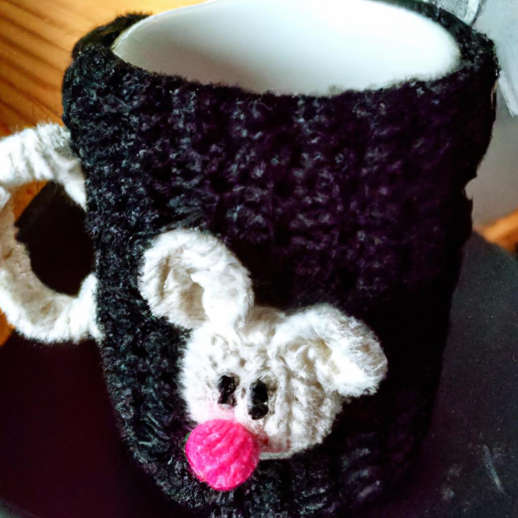 Enjoy your morning coffee in style with this crocheted Mickey Mouse coffee cup cozy! Best of all, it's a free pattern.