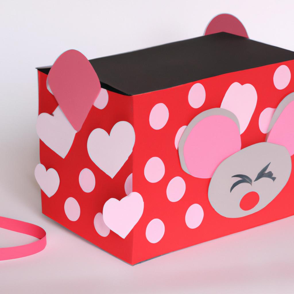 Get crafty this Valentine's Day and make your own Minnie Mouse Valentine box with this easy-to-follow tutorial!