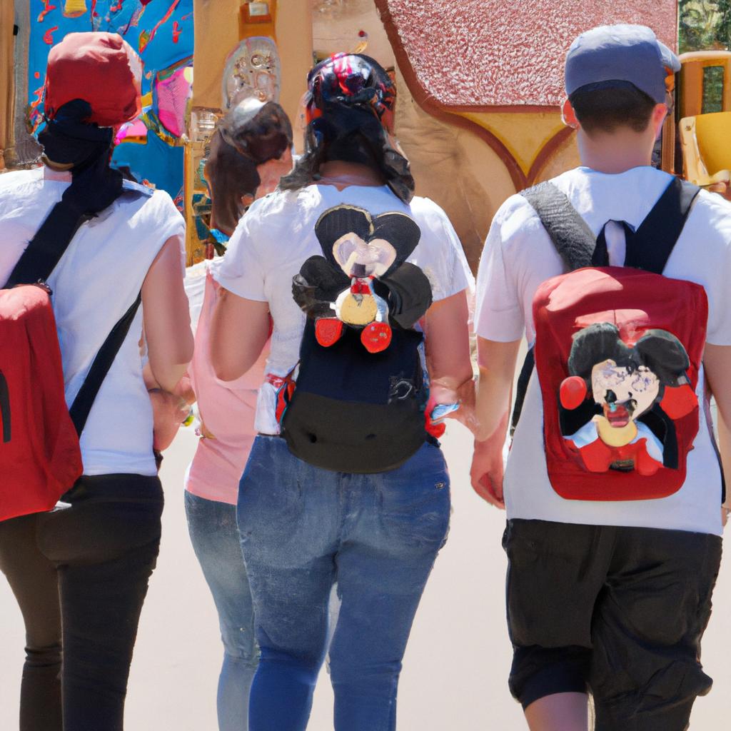 Experience the magic of Disney with matching Bioworld Mickey Mouse backpacks!