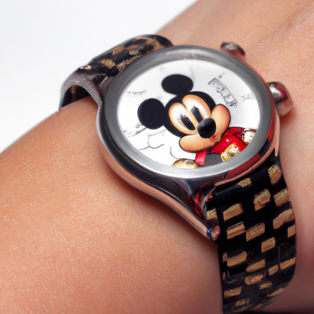 Accessorize any outfit with the iconic Gucci Mickey Mouse watch