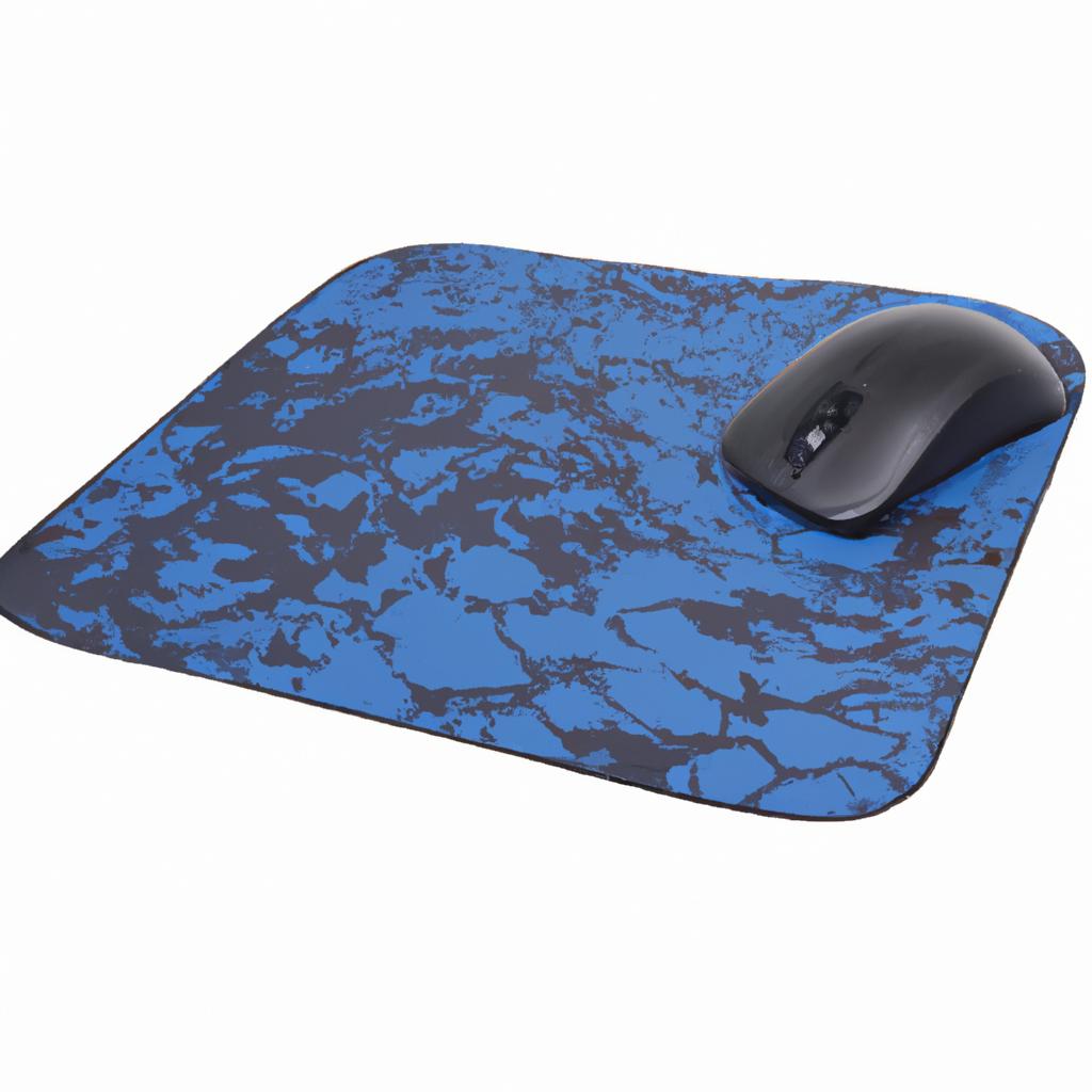 Experience maximum comfort and control with this spacious mouse pad.