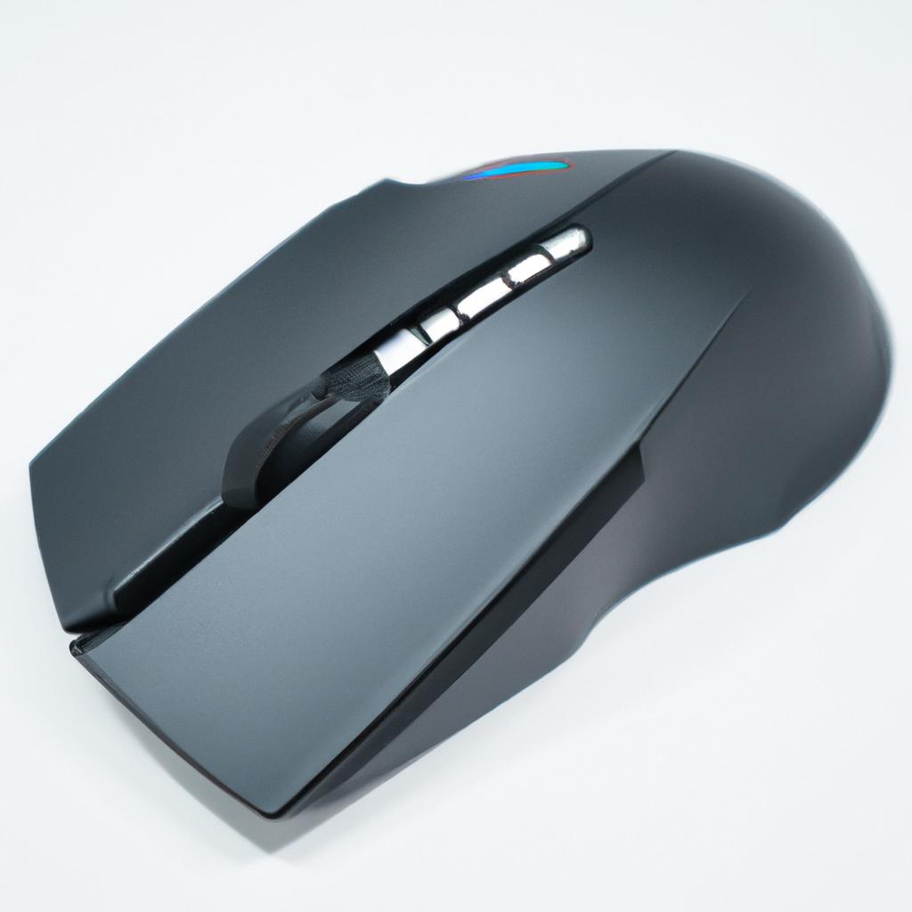 Left-handed gamers will appreciate the ergonomic design of this gaming mouse.