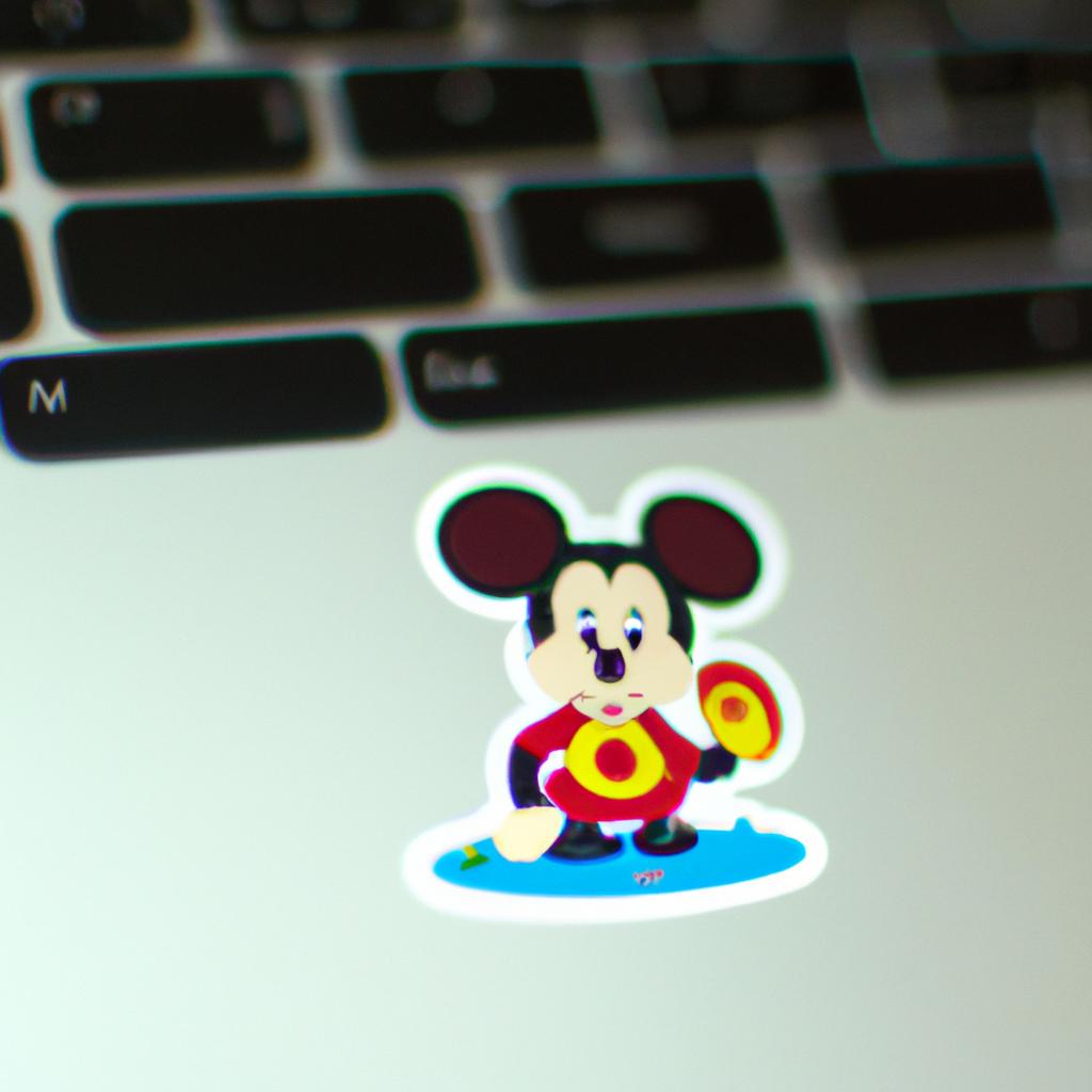 Show off your love for Mickey Mouse Clubhouse with this laptop sticker