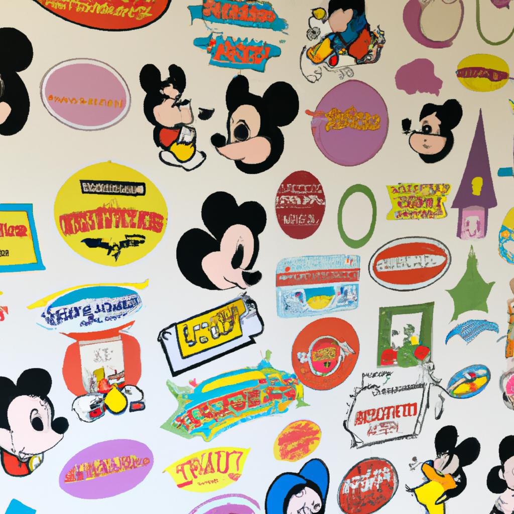 Create a fun and playful atmosphere in your child's playroom with these Mickey Mouse Clubhouse stickers
