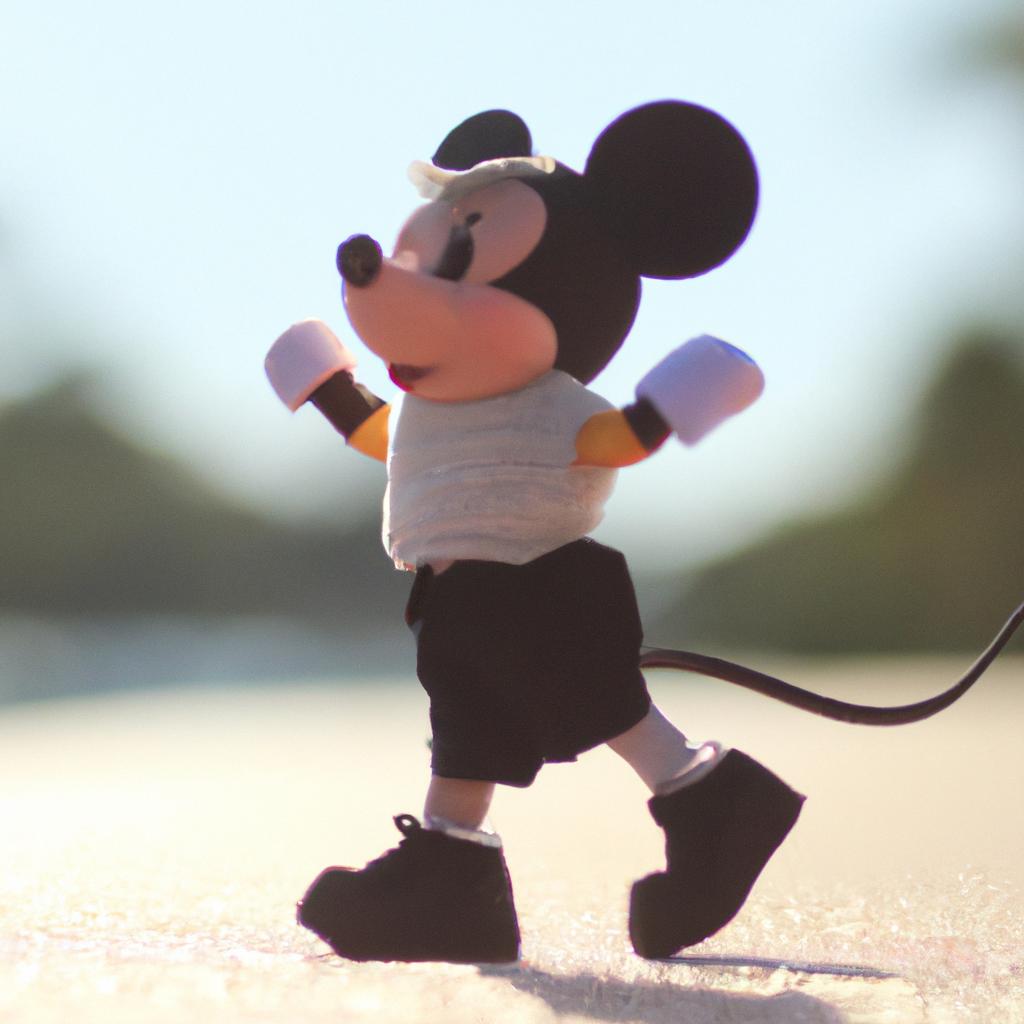 Join Mickey in getting your blood flowing and your spirits up