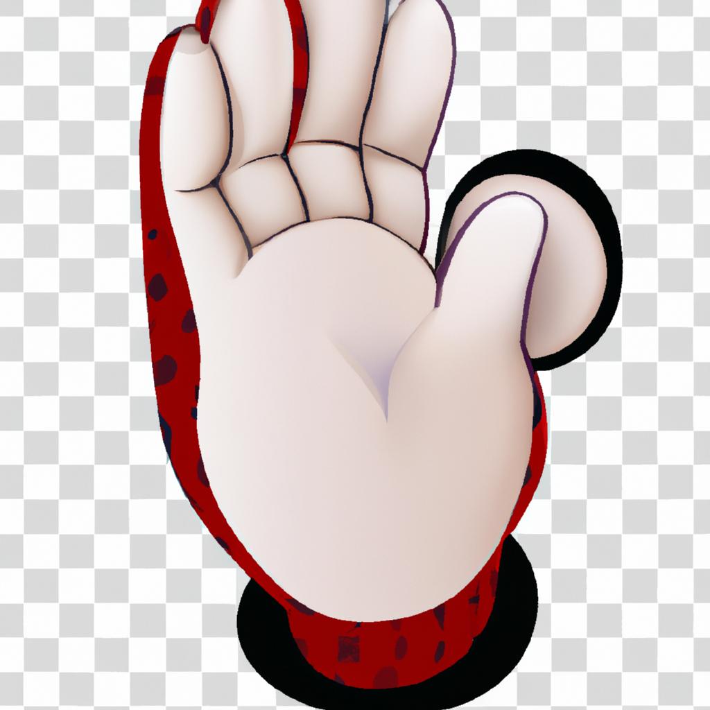 Mickey Mouse Hand Png