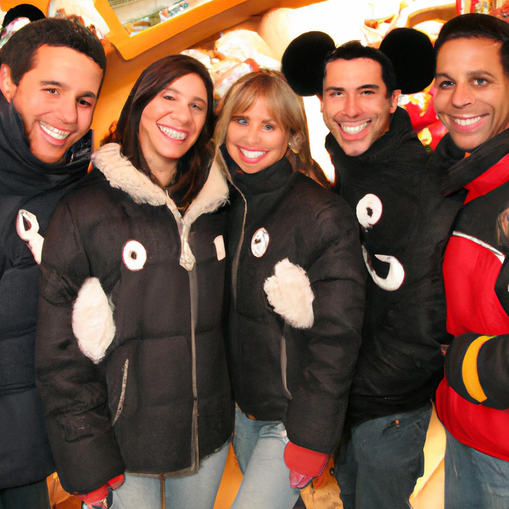 Get your squad goals on point with these matching Mickey Mouse furry fleece jackets for adults.