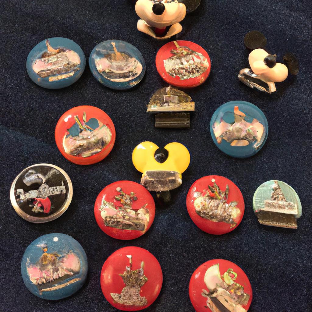 This impressive collection of Mickey Mouse Main Attraction Pins showcases the variety and beauty of these popular Disney pins.