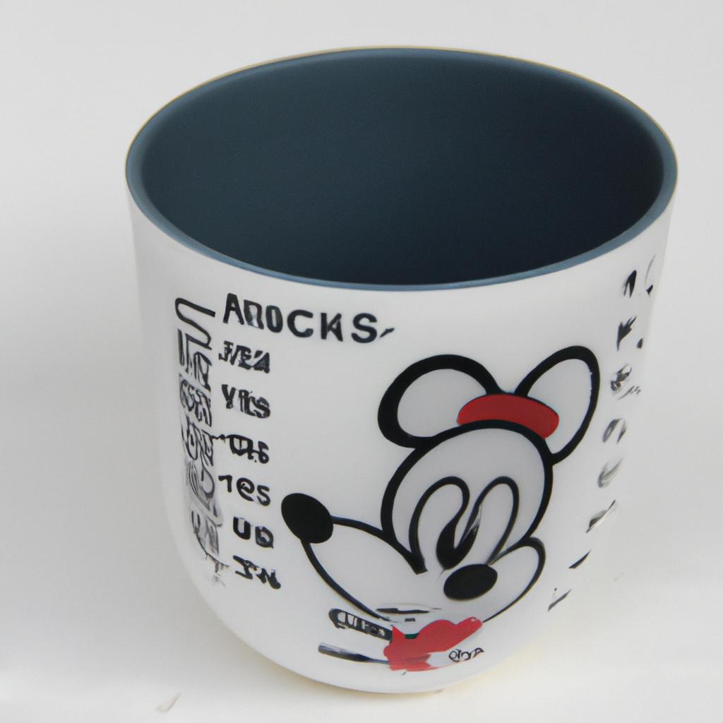 Ensure precise measurements with these high-quality mickey mouse measuring cups.