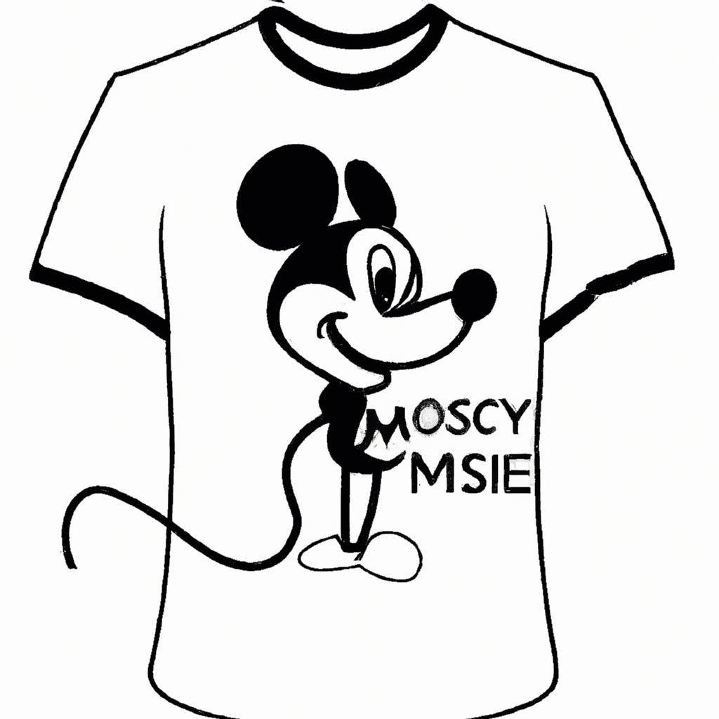 A Mickey Mouse outline SVG can be printed on various materials such as t-shirts, mugs, and phone cases