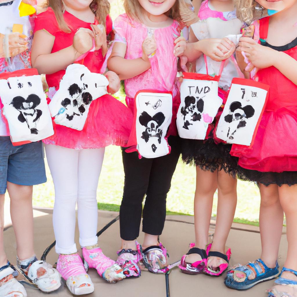 Kids love receiving Minnie Mouse chip bags as a party favor