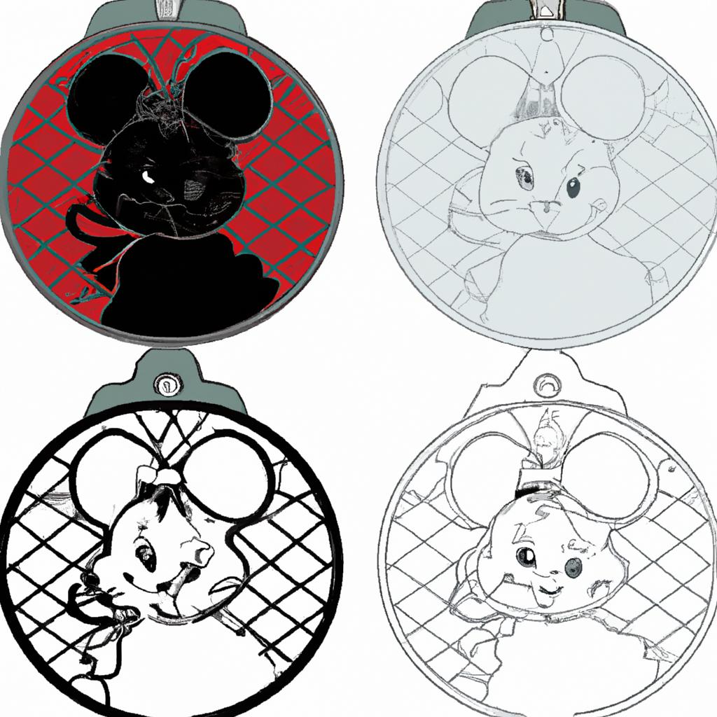 Create your own unique Minnie Mouse Christmas ornaments with this SVG file.