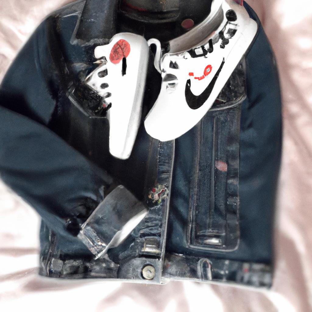 The perfect combination of street style and comfort with Minnie Mouse Air Force 1 sneakers and a denim jacket.