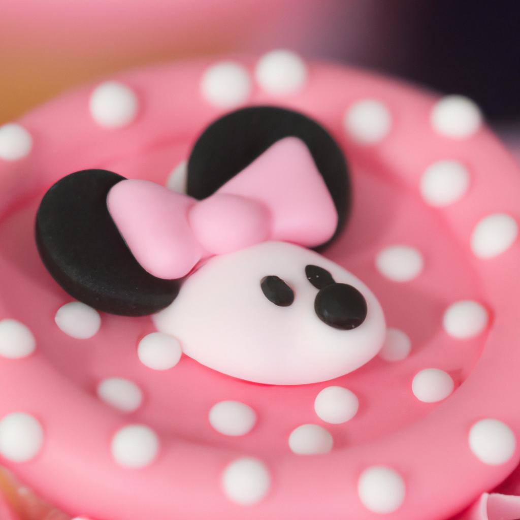 Add a touch of Disney magic to your cupcakes with these Minnie Mouse edible images