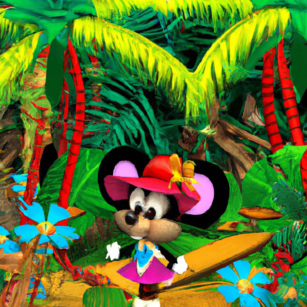 Minnie Mouse Safari Png