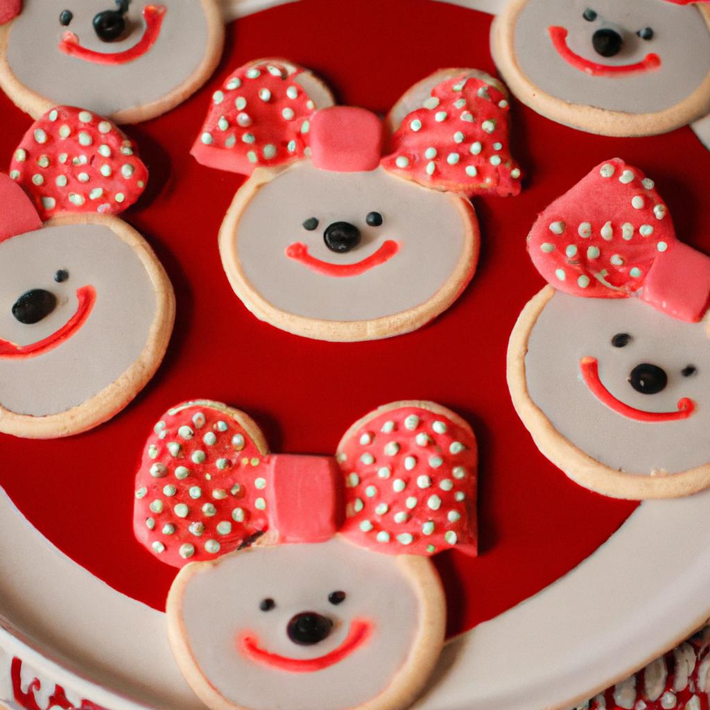 Add some Disney magic to your dessert table with these Minnie Mouse sugar cookies