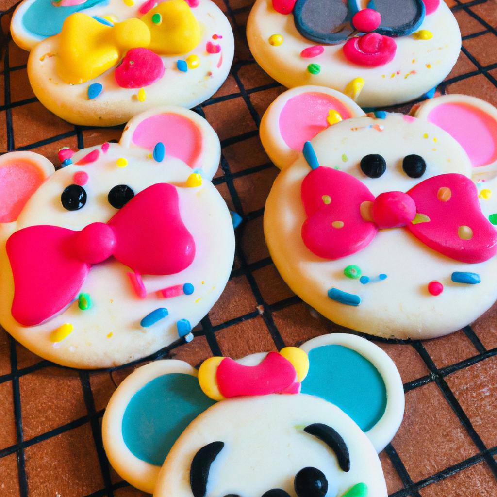 Minnie Mouse Sugar Cookies
