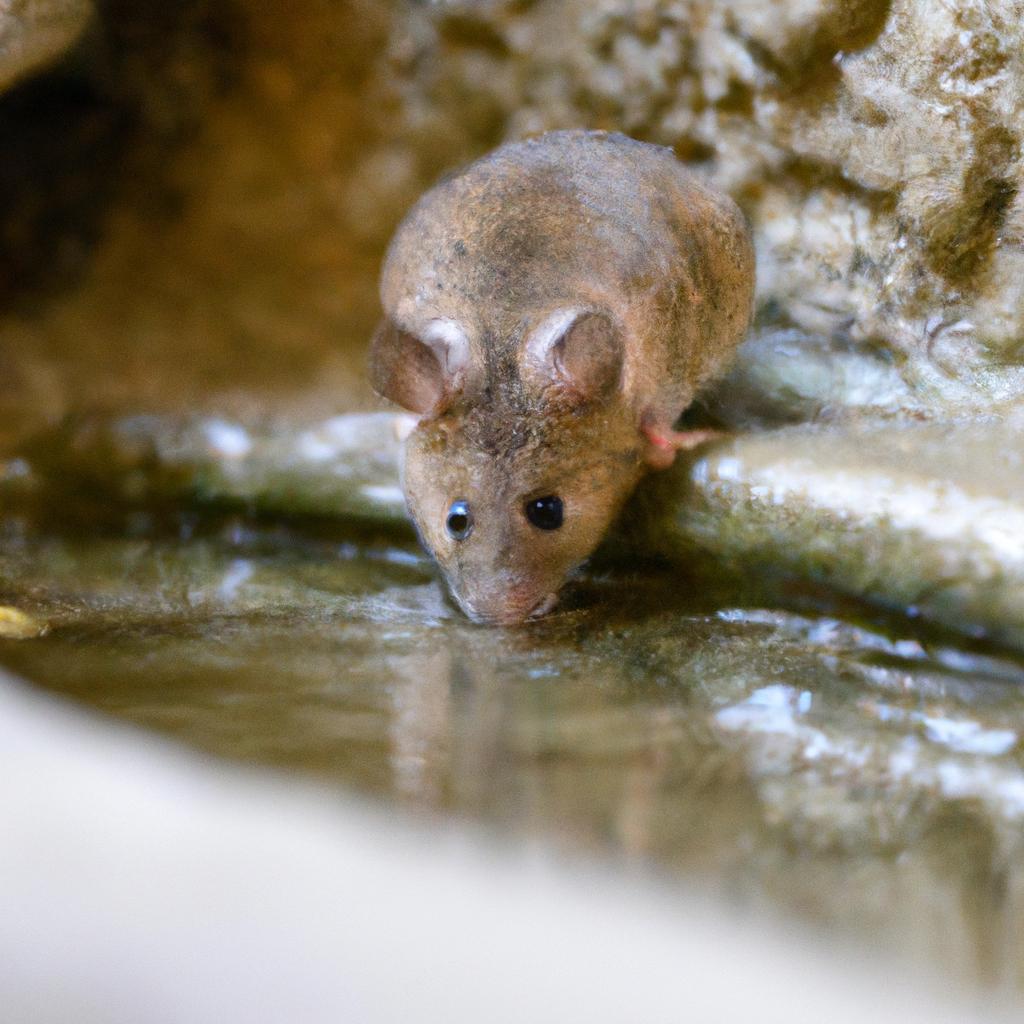 Fresh water is essential for a mouse's health and wellbeing. Make sure to provide it daily.