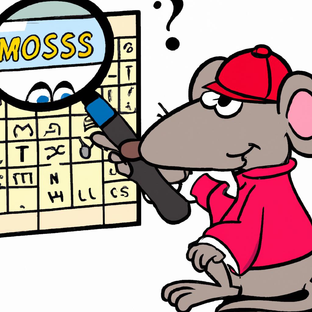 Pc Mouse Spot Crossword Clue