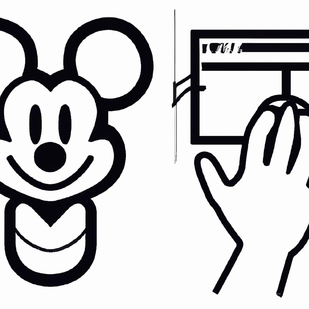 Creating a Mickey Mouse outline SVG can be easy with the right software tools and instructions