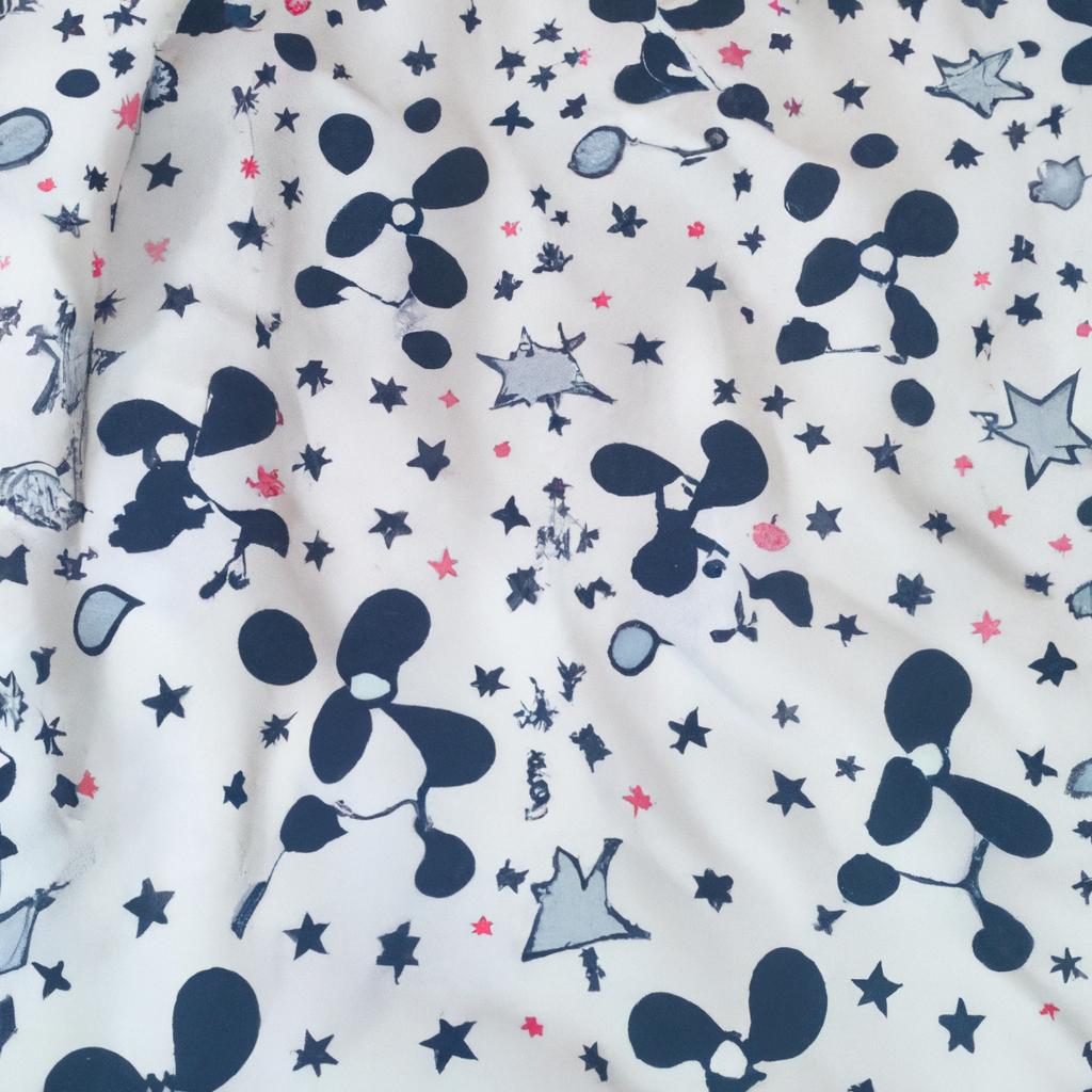 Snuggle up in your own Mickey Mouse pajamas made from this soft and comfortable fabric