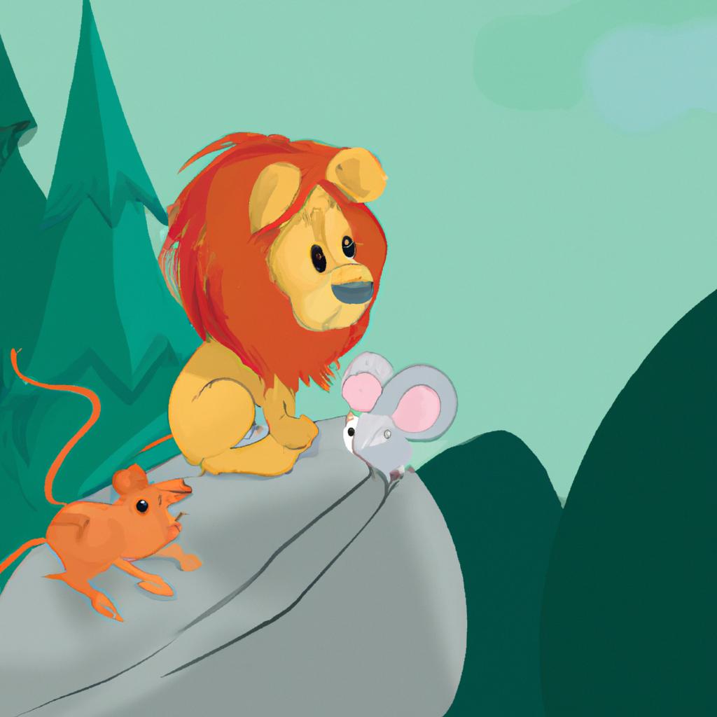 The Lion And The Mouse Story Pdf