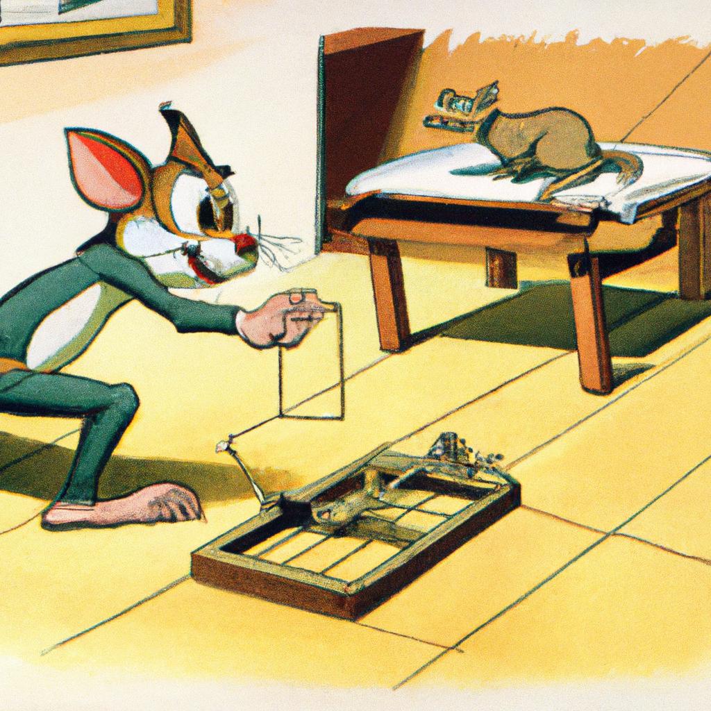 Tom's cunning plan to catch Jerry backfires in a hilarious way