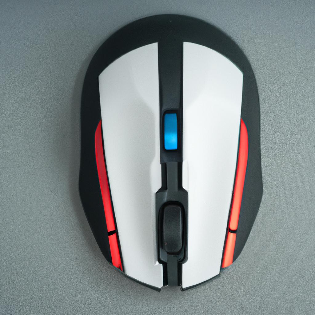 Customizable buttons on this gaming mouse allow you to set up macros for faster gameplay.