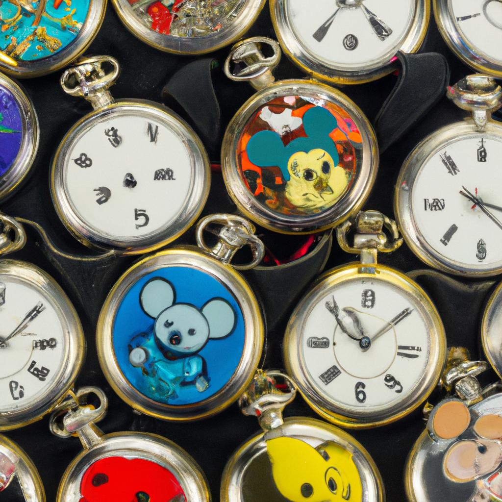 These pocket watches are highly sought after by collectors for their unique designs and rarity.