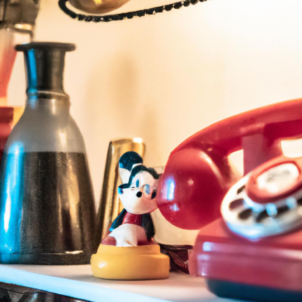 Vintage Mickey Mouse phones are highly sought after by collectors of all ages.